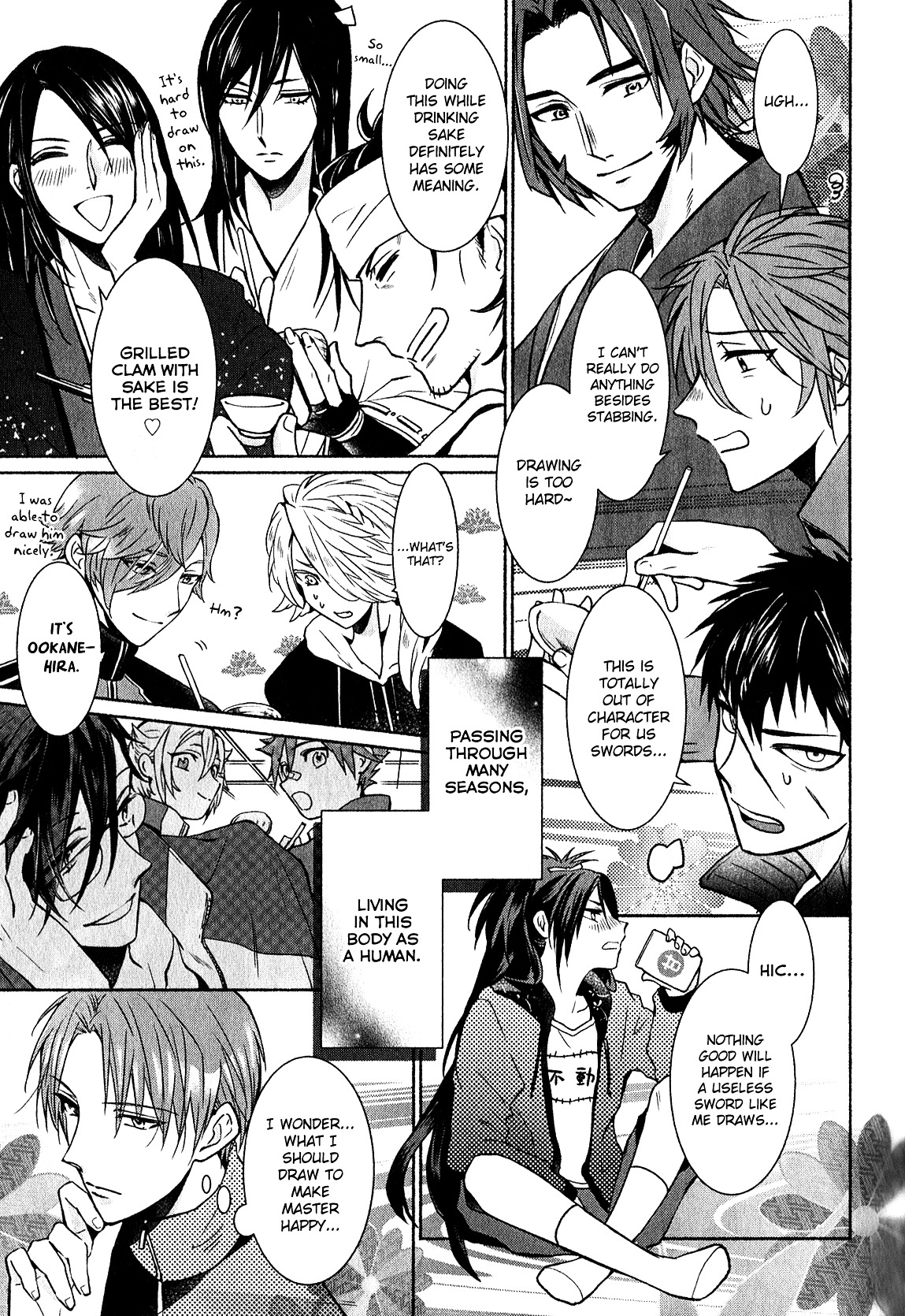 Touken Ranbu Anthology ~ Hibana Mae, Touken Danshi ~ - Vol.1 Chapter 3 : Matching Game / Tanaka Tetete