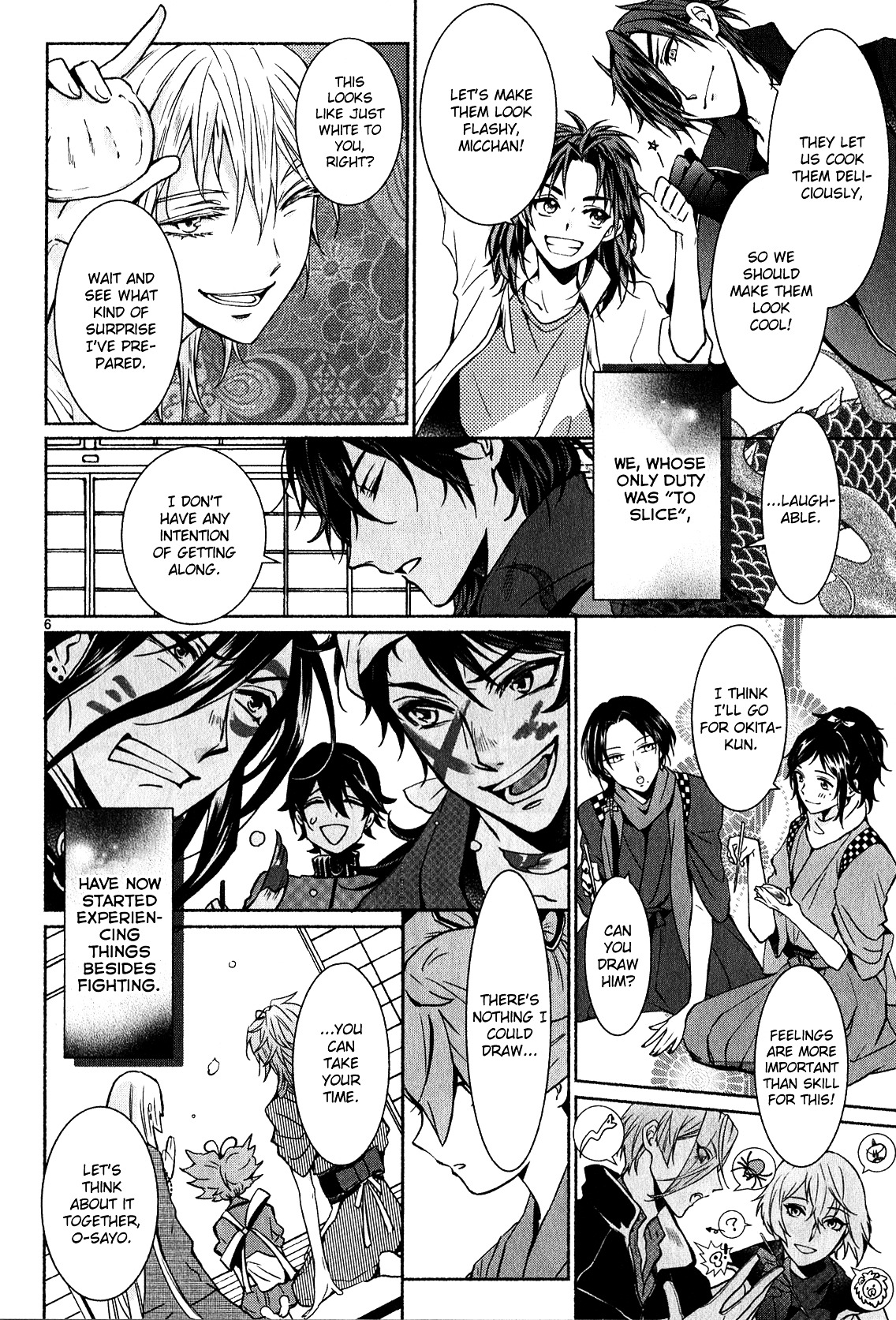 Touken Ranbu Anthology ~ Hibana Mae, Touken Danshi ~ - Vol.1 Chapter 3 : Matching Game / Tanaka Tetete