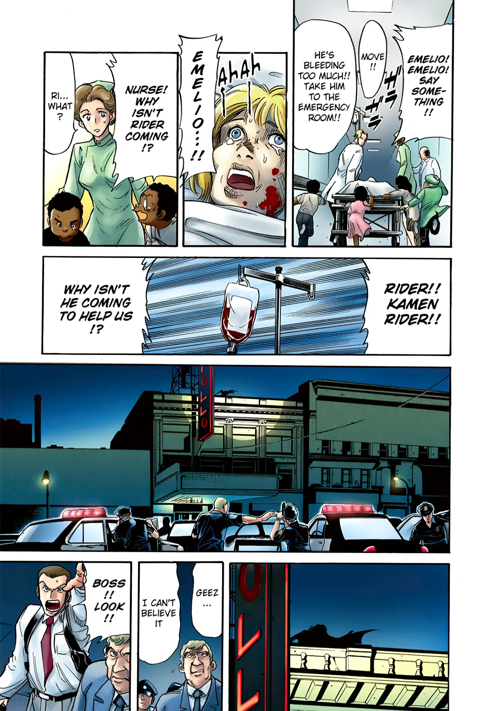 Shin Kamen Rider Spirits (Special Edition)-Color - Vol.3 Chapter 1: Skyscraper's Gale (Colorized Version)