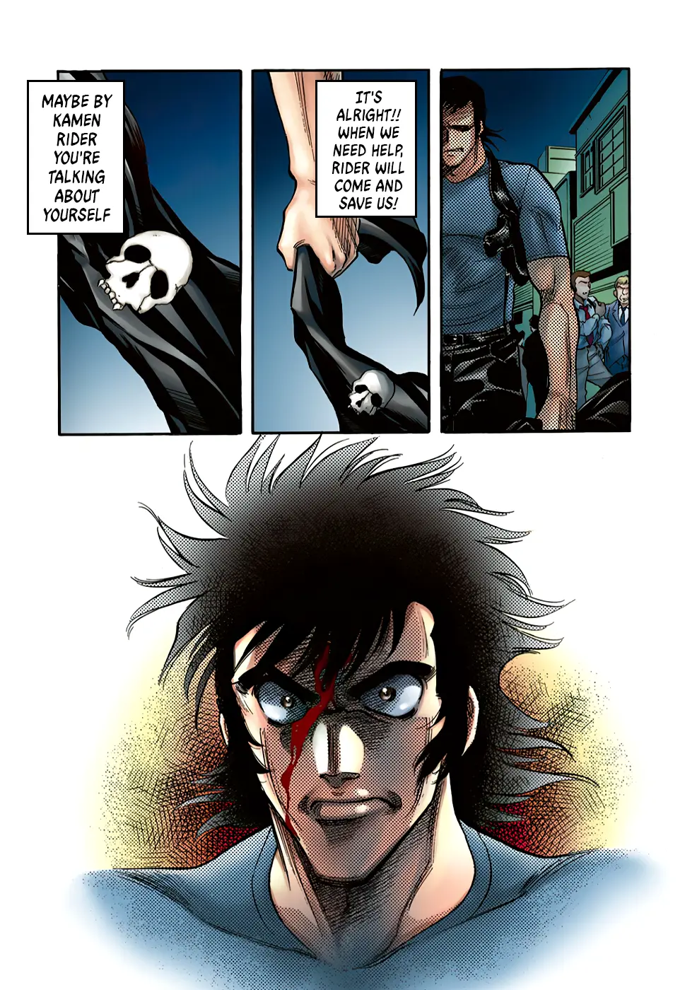 Shin Kamen Rider Spirits (Special Edition)-Color - Vol.3 Chapter 1: Skyscraper's Gale (Colorized Version)