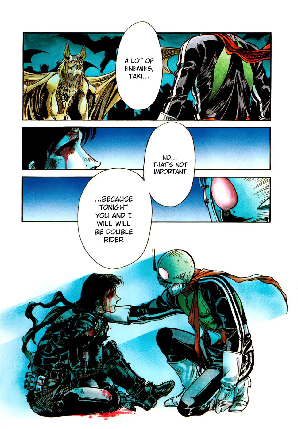 Shin Kamen Rider Spirits (Special Edition)-Color - Vol.3 Chapter 1: Skyscraper's Gale (Colorized Version)