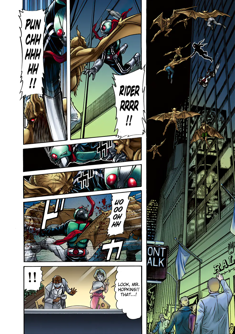 Shin Kamen Rider Spirits (Special Edition)-Color - Vol.3 Chapter 1: Skyscraper's Gale (Colorized Version)