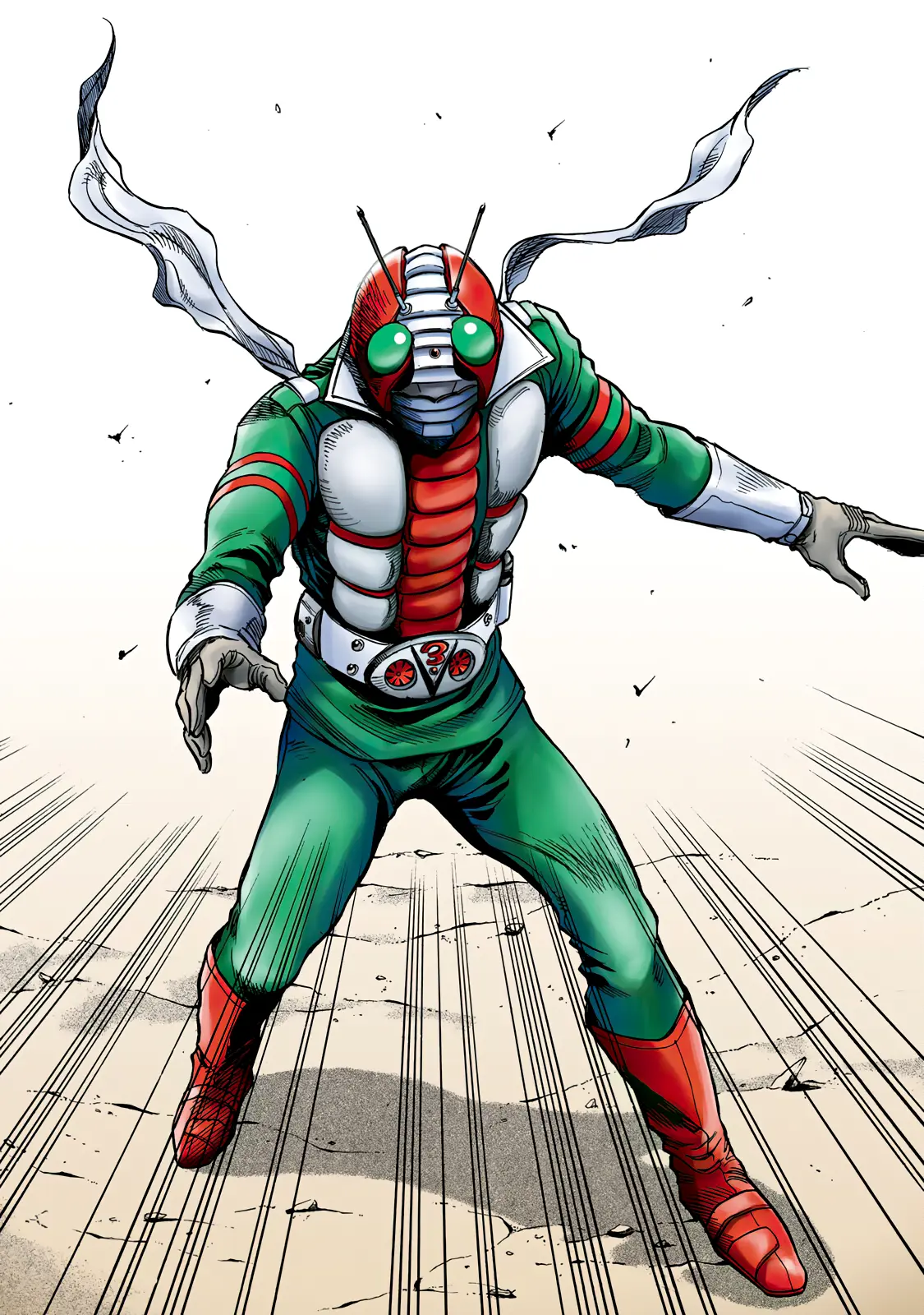 Shin Kamen Rider Spirits (Special Edition)-Color - Vol.5 Chapter 3: Pride Of Hot Sand (Colorized Version)