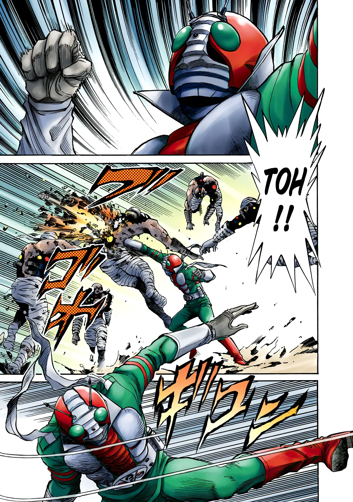 Shin Kamen Rider Spirits (Special Edition)-Color - Vol.5 Chapter 3: Pride Of Hot Sand (Colorized Version)