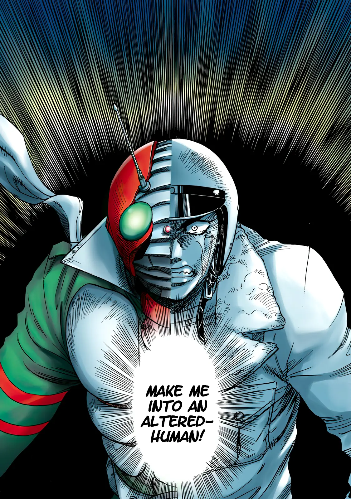 Shin Kamen Rider Spirits (Special Edition)-Color - Vol.5 Chapter 3: Pride Of Hot Sand (Colorized Version)