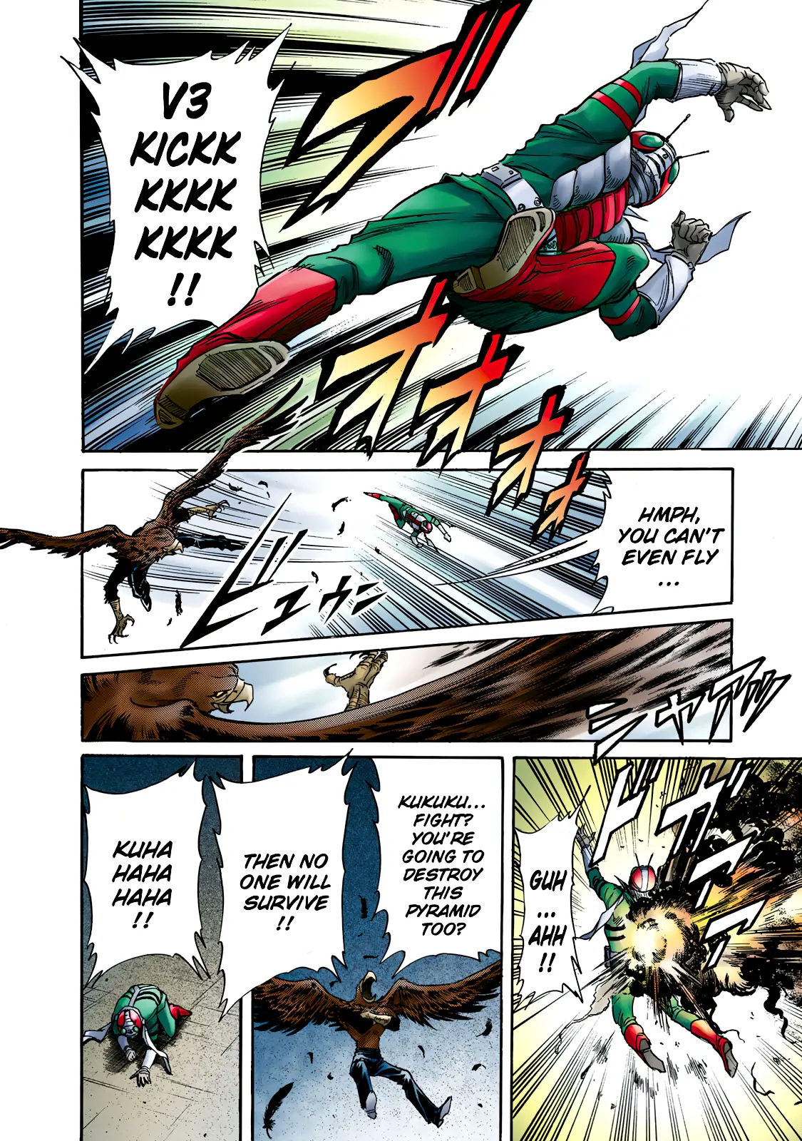 Shin Kamen Rider Spirits (Special Edition)-Color - Vol.5 Chapter 3: Pride Of Hot Sand (Colorized Version)