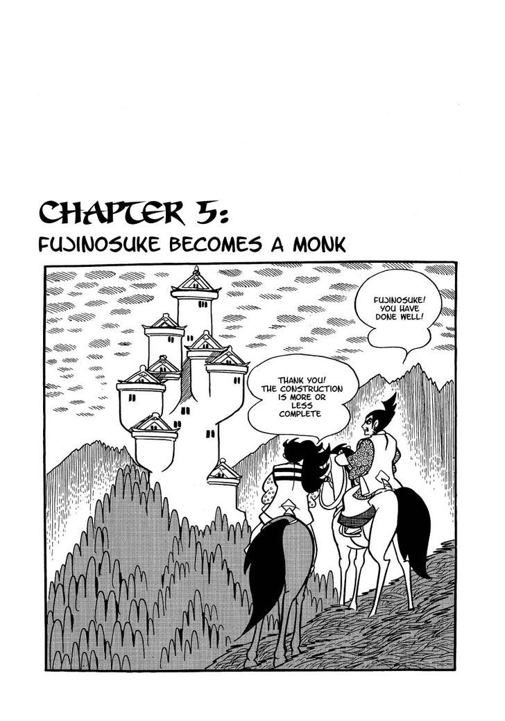 Yoake Shiro - Vol.1 Chapter 5 : Fujinosuke Becomes A Monk