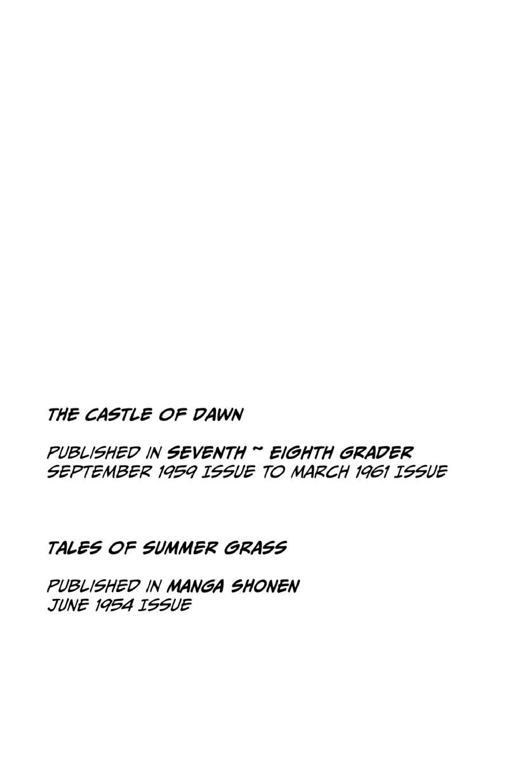 Yoake Shiro - Chapter 6.1: Tales Of Summer Grass