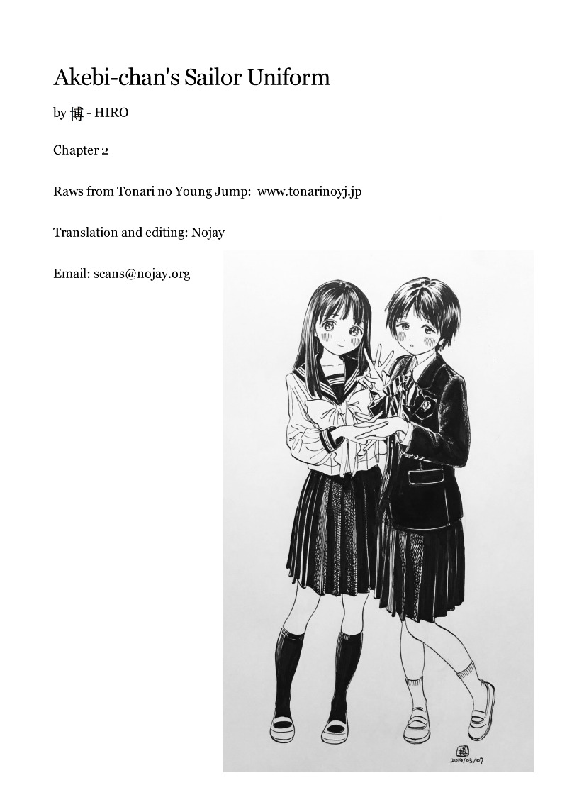 Akebi-Chan No Sailor Fuku - Chapter 2 : Clack Clack