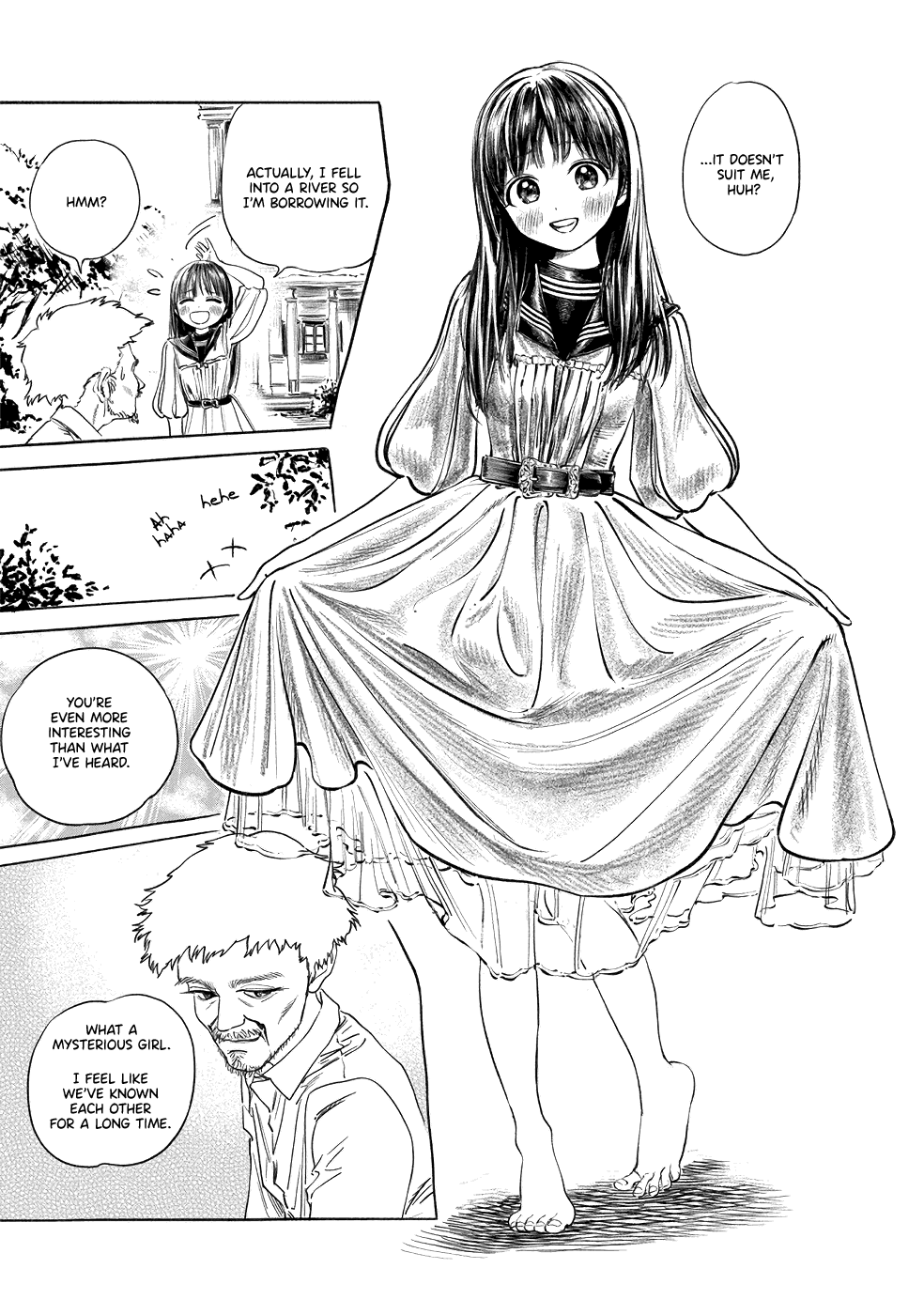 Akebi-Chan No Sailor Fuku - Vol.7 Chapter 41: A Mysterious Girl