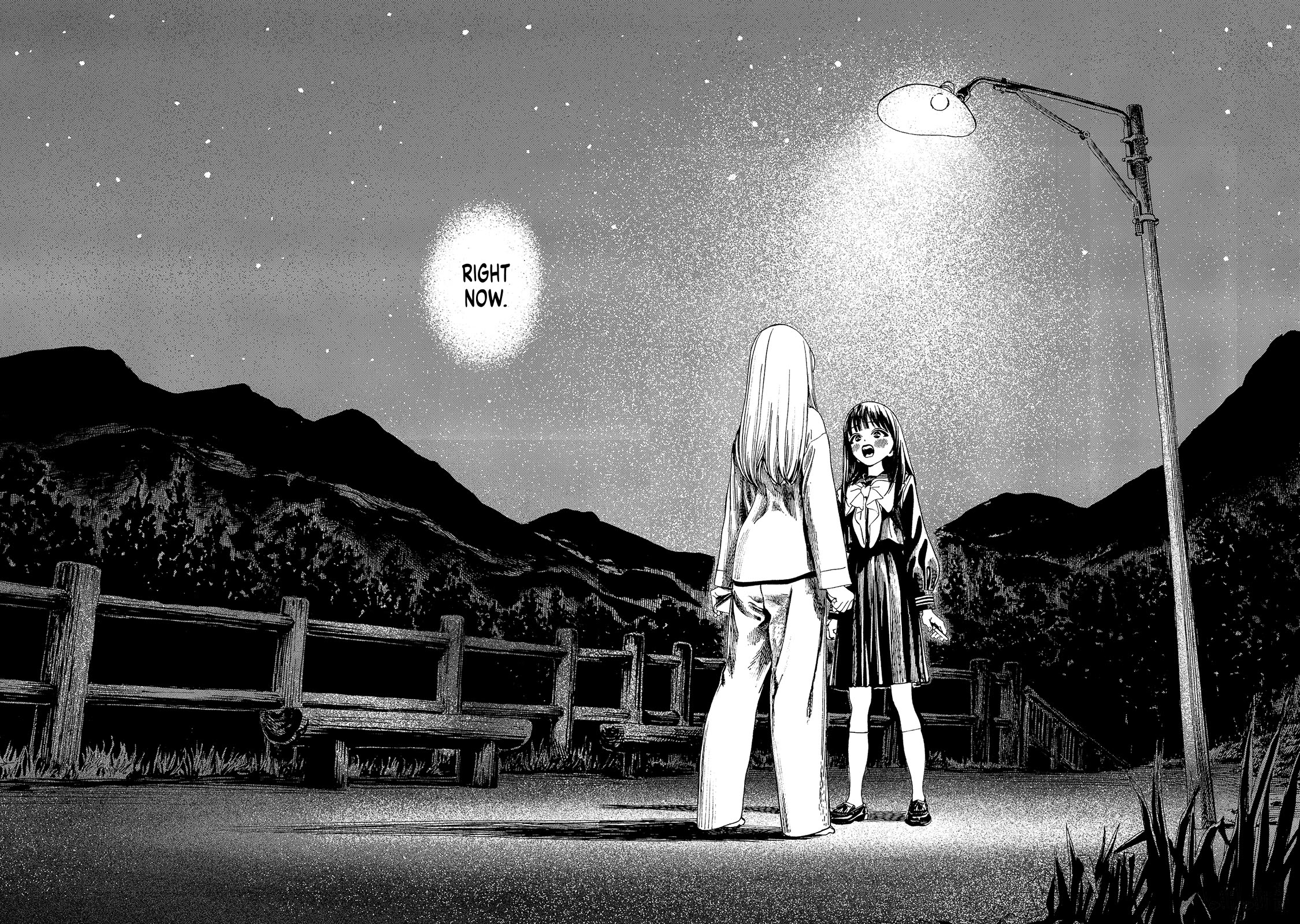 Akebi-Chan No Sailor Fuku - Chapter 80: Under The Street Light