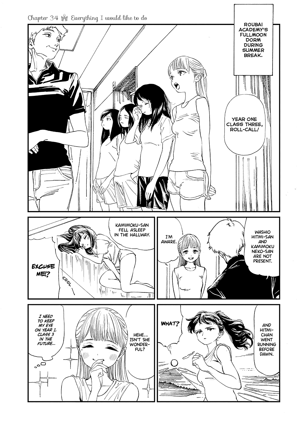 Akebi-Chan No Sailor Fuku - Vol.6 Chapter 34: Everything I Would Like To Do