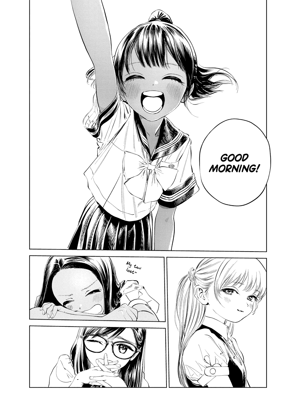 Akebi-Chan No Sailor Fuku - Vol.8 Chapter 44: Let’s All Have A Good Semester