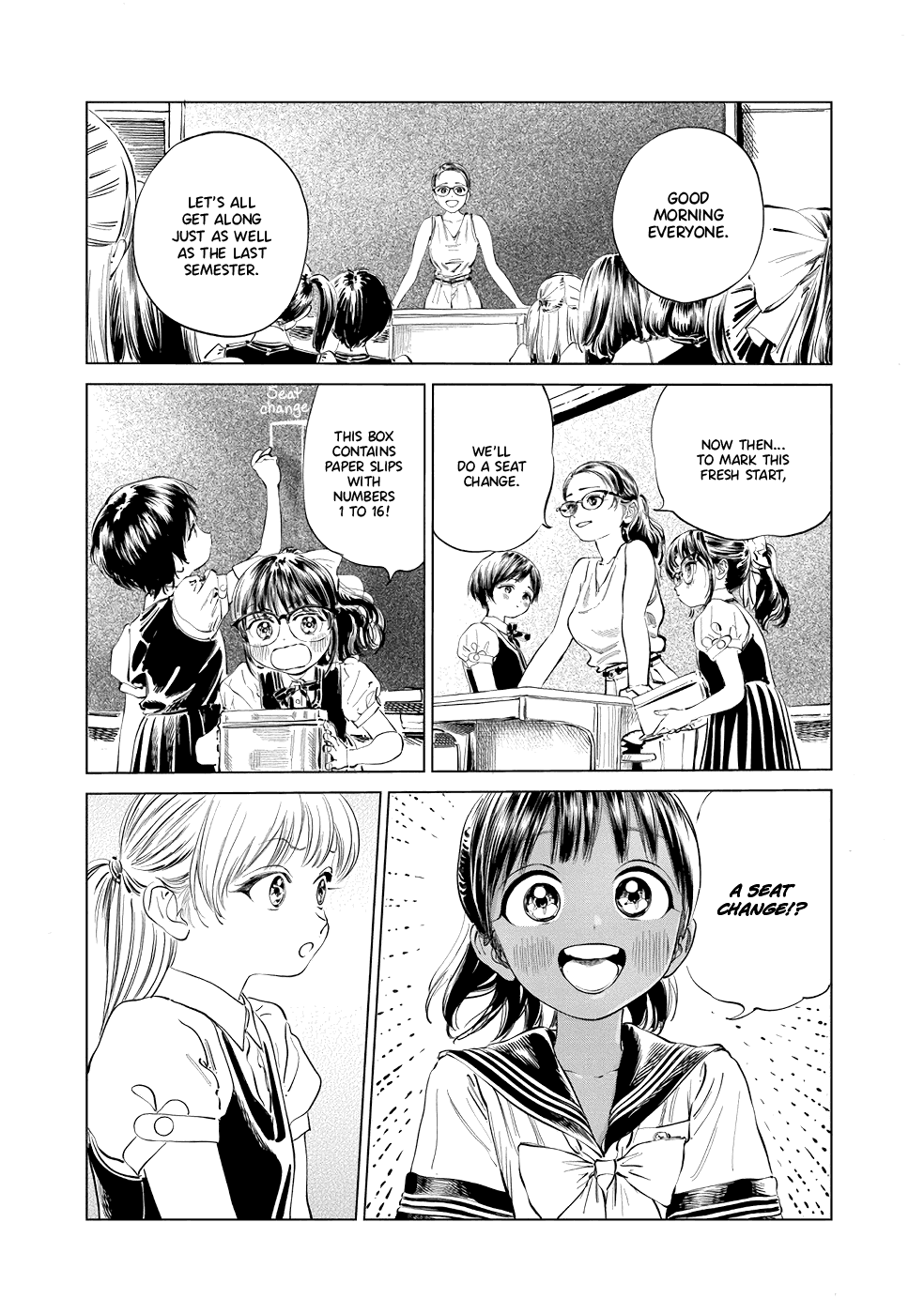 Akebi-Chan No Sailor Fuku - Vol.8 Chapter 44: Let’s All Have A Good Semester