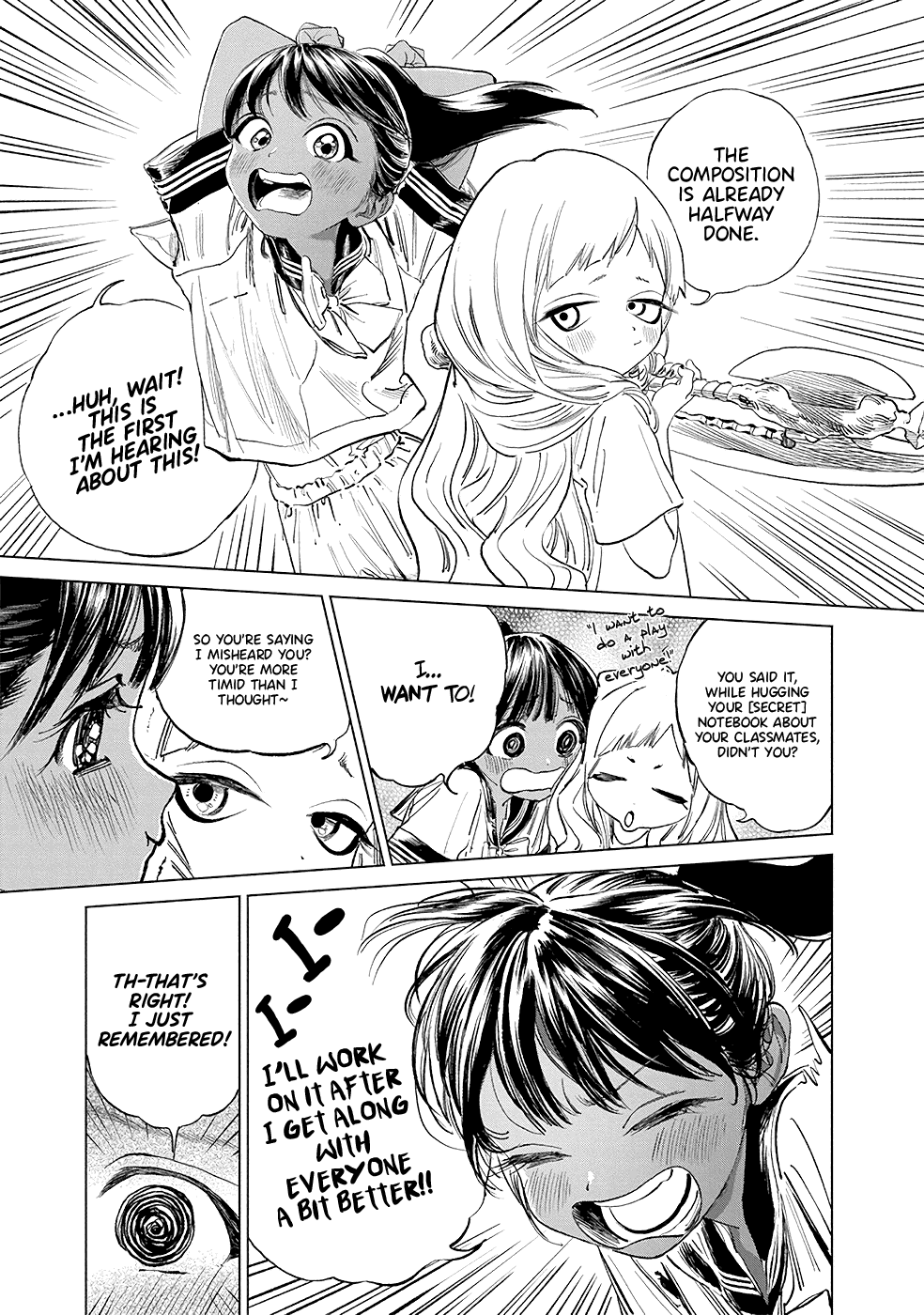 Akebi-Chan No Sailor Fuku - Vol.8 Chapter 49: I Want To!