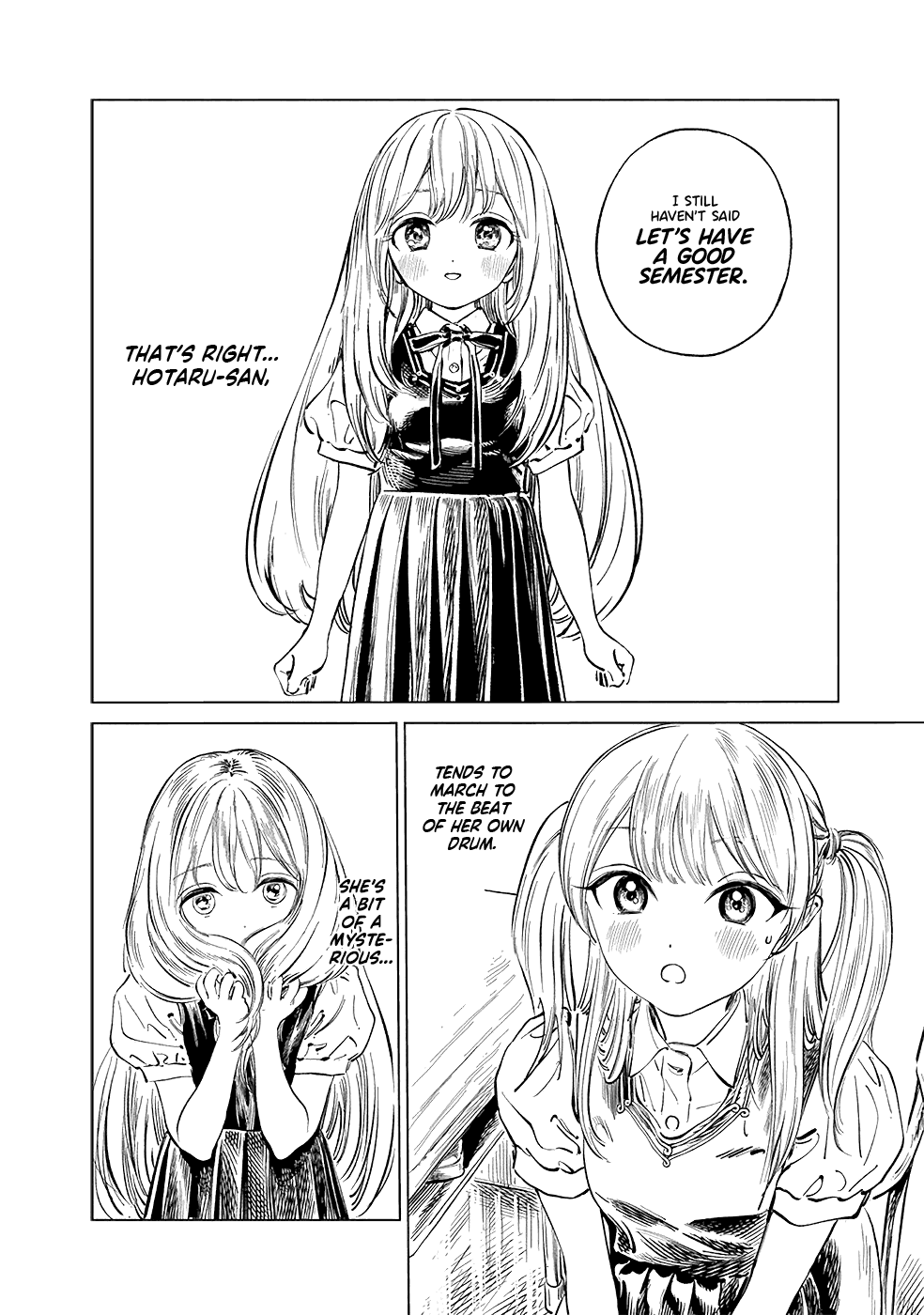 Akebi-Chan No Sailor Fuku - Vol.8 Chapter 46: Actually...