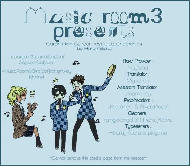 Ouran High School Host Club - Vol.16 Chapter 74