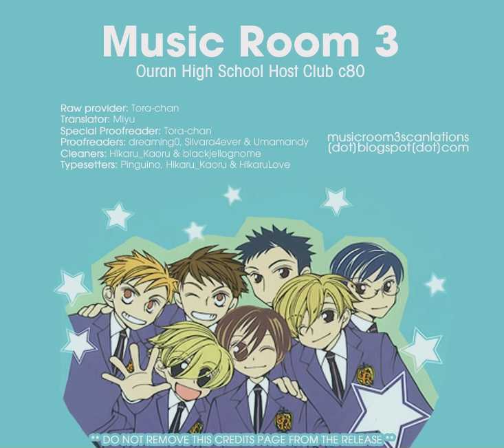 Ouran High School Host Club - Vol.18 Chapter 80