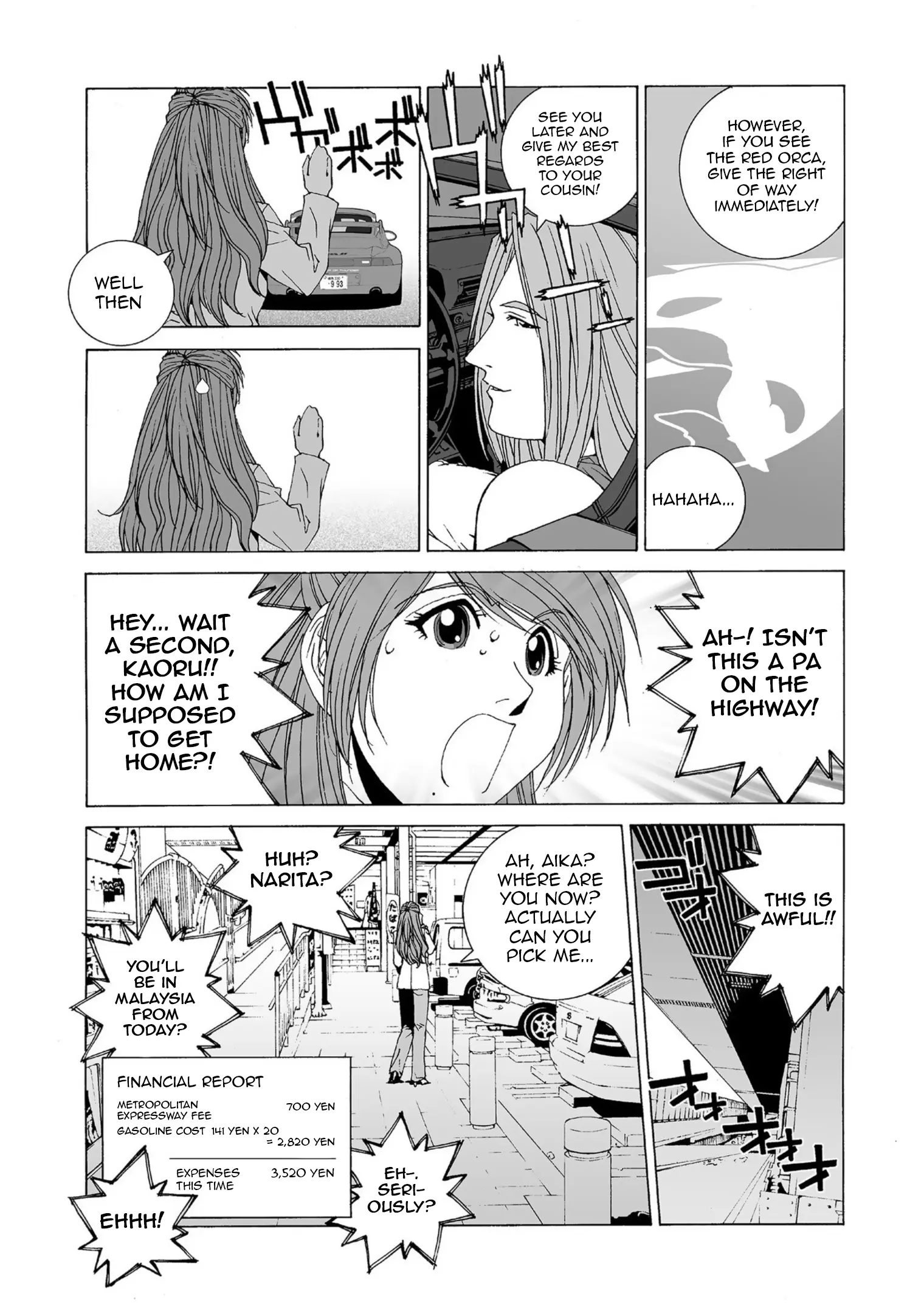 Kanojo No Carrera - Vol.4 Chapter 38: Kaori Of The Red Orca