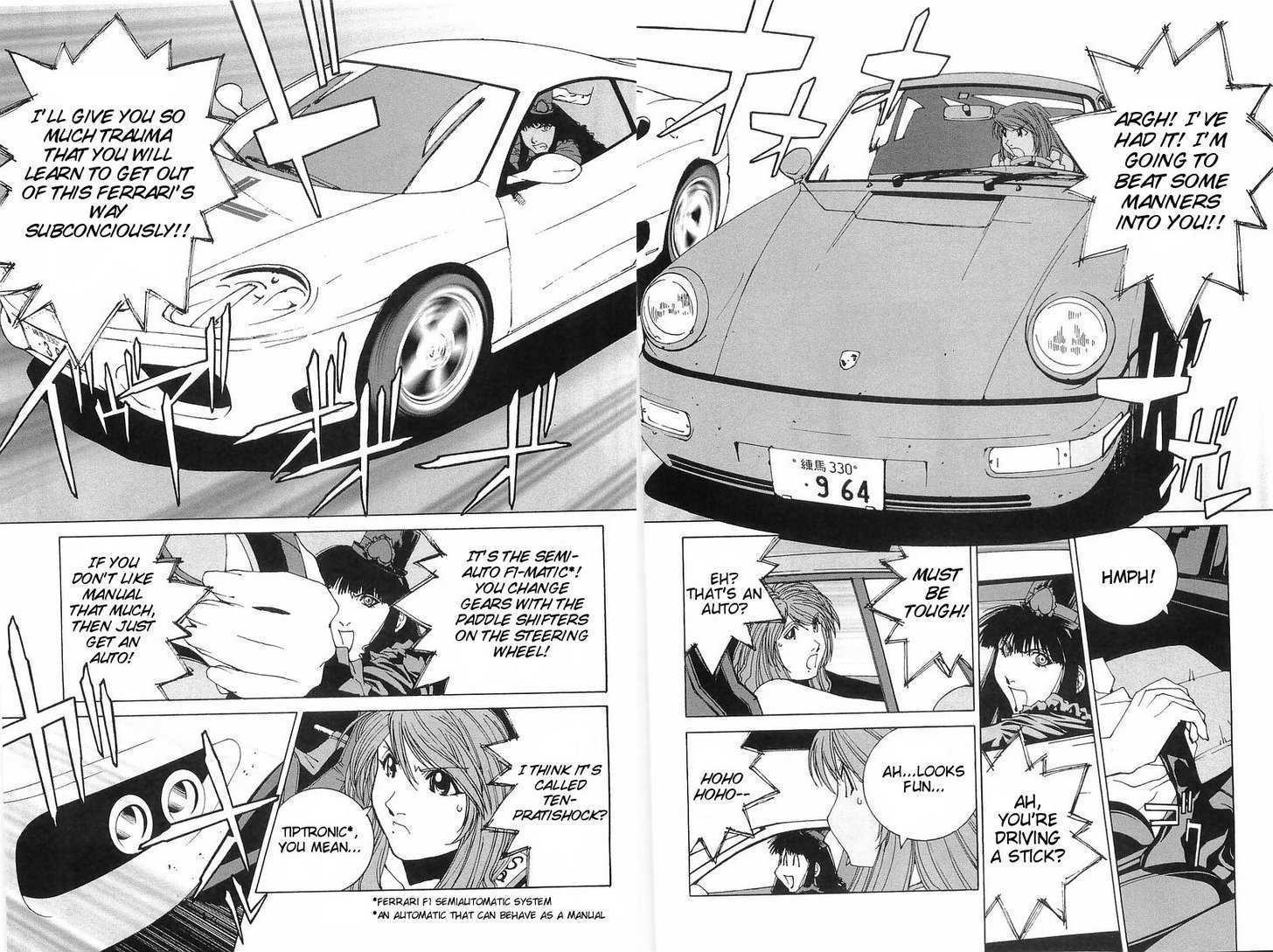 Kanojo No Carrera - Vol.01 Chapter 004 : The Porsche, The Ferrari And Melon Bread