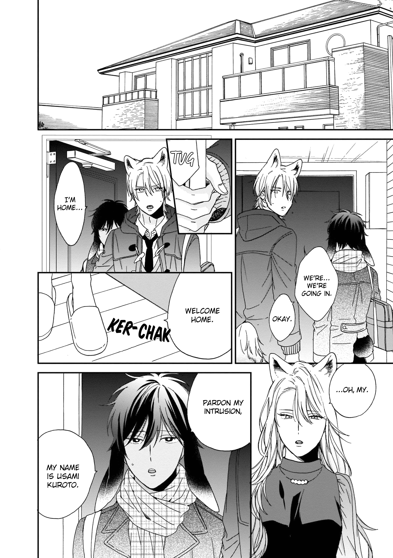 Ookami-Kun Wa Hanasanai - Chapter 4