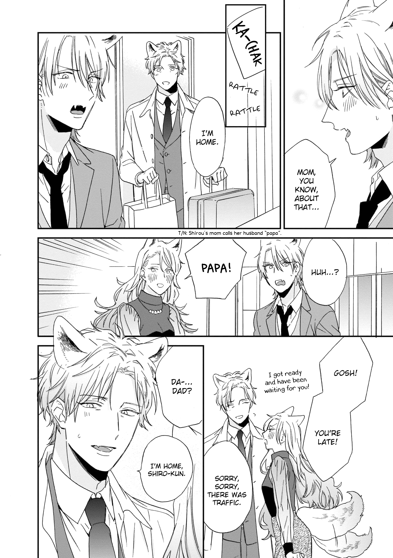 Ookami-Kun Wa Hanasanai - Chapter 4