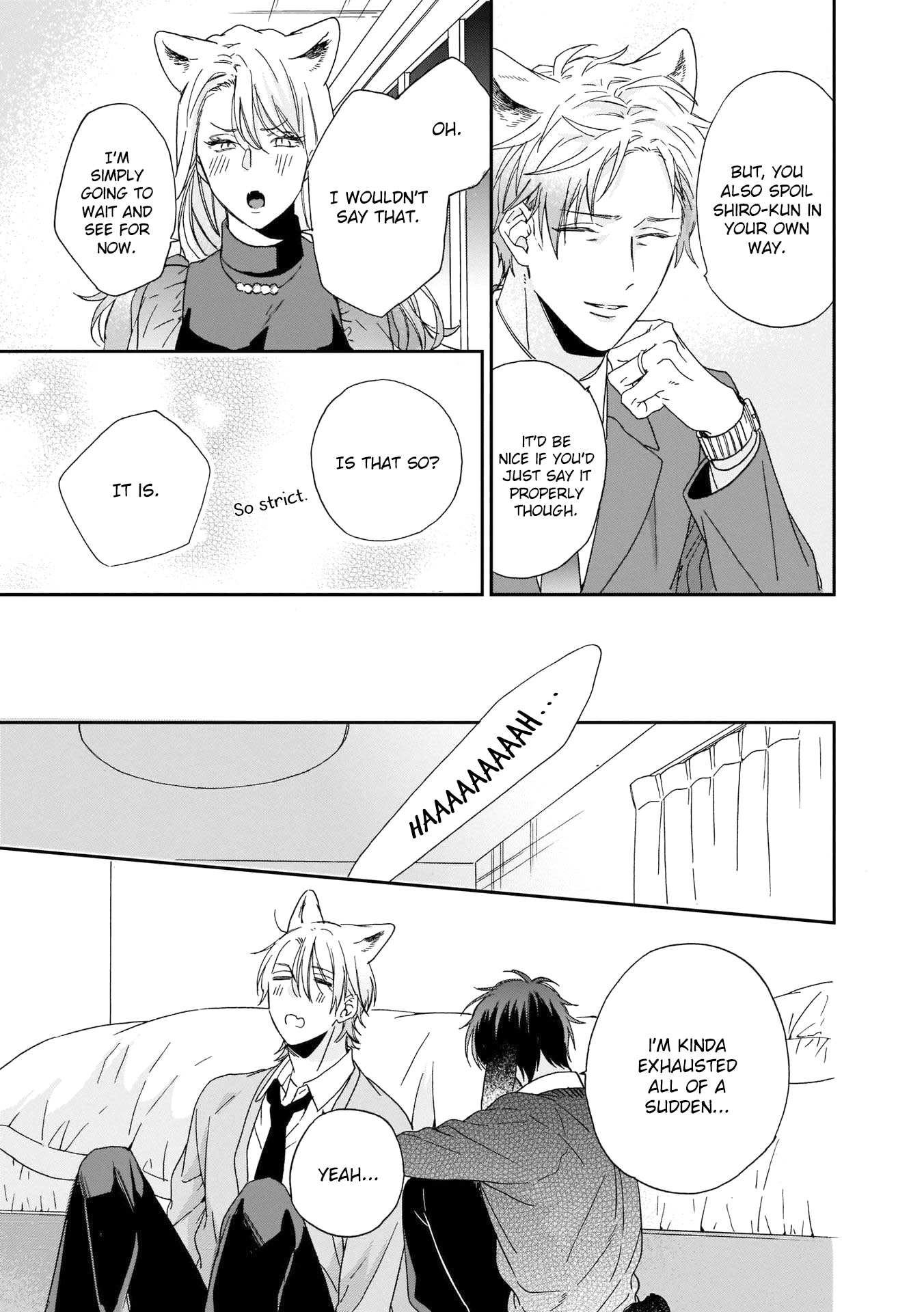 Ookami-Kun Wa Hanasanai - Chapter 4