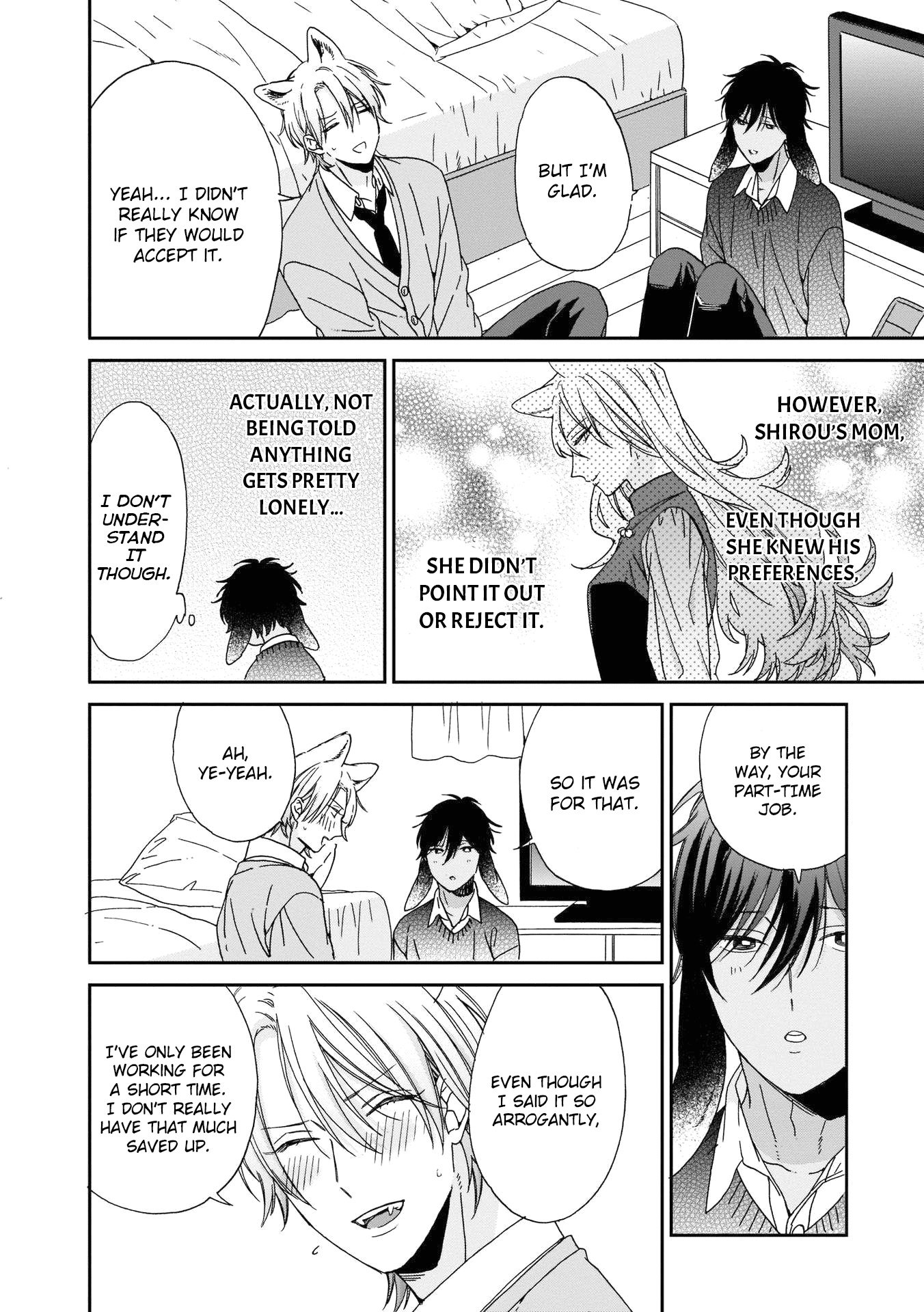 Ookami-Kun Wa Hanasanai - Chapter 4