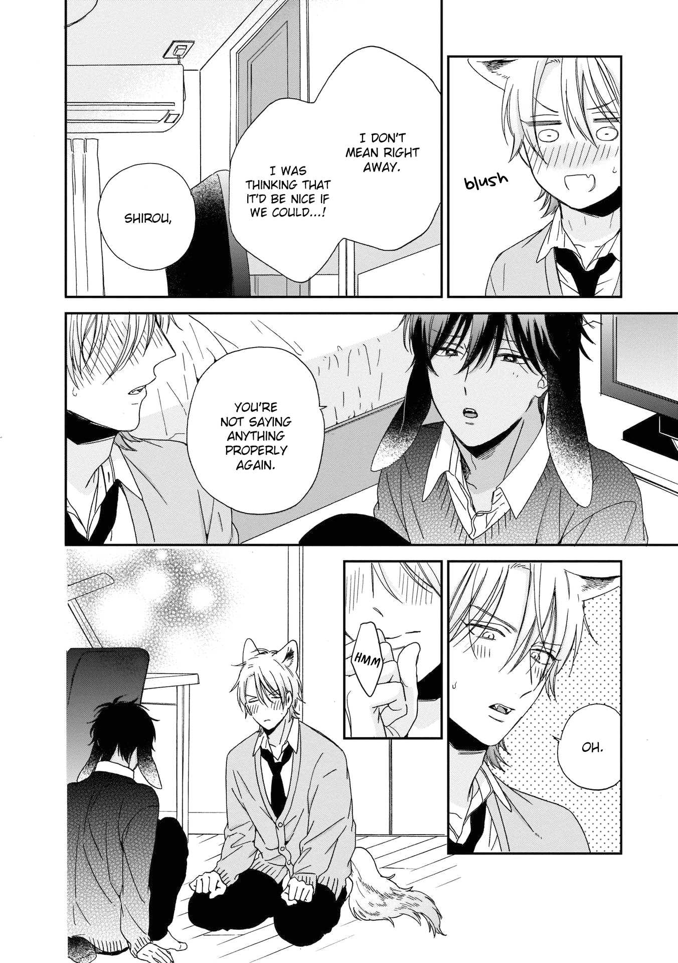 Ookami-Kun Wa Hanasanai - Chapter 4