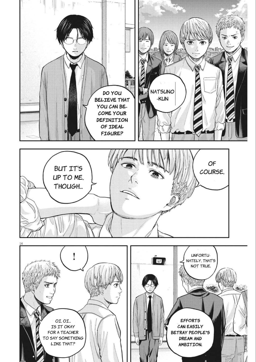 Yumenashi-Sensei No Shinroshidou - Chapter 14: Aspiration: Male Idol Part8