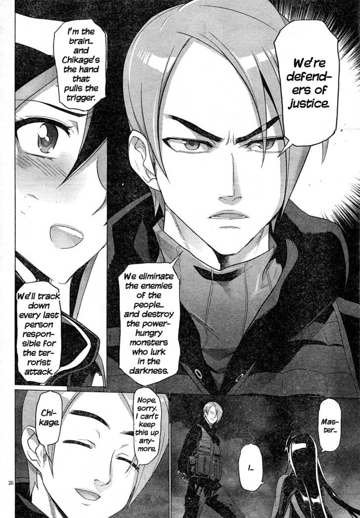 Triage X - Vol.4 Chapter 18 : Midnight Guerrilla Ix - Ash And Black Label