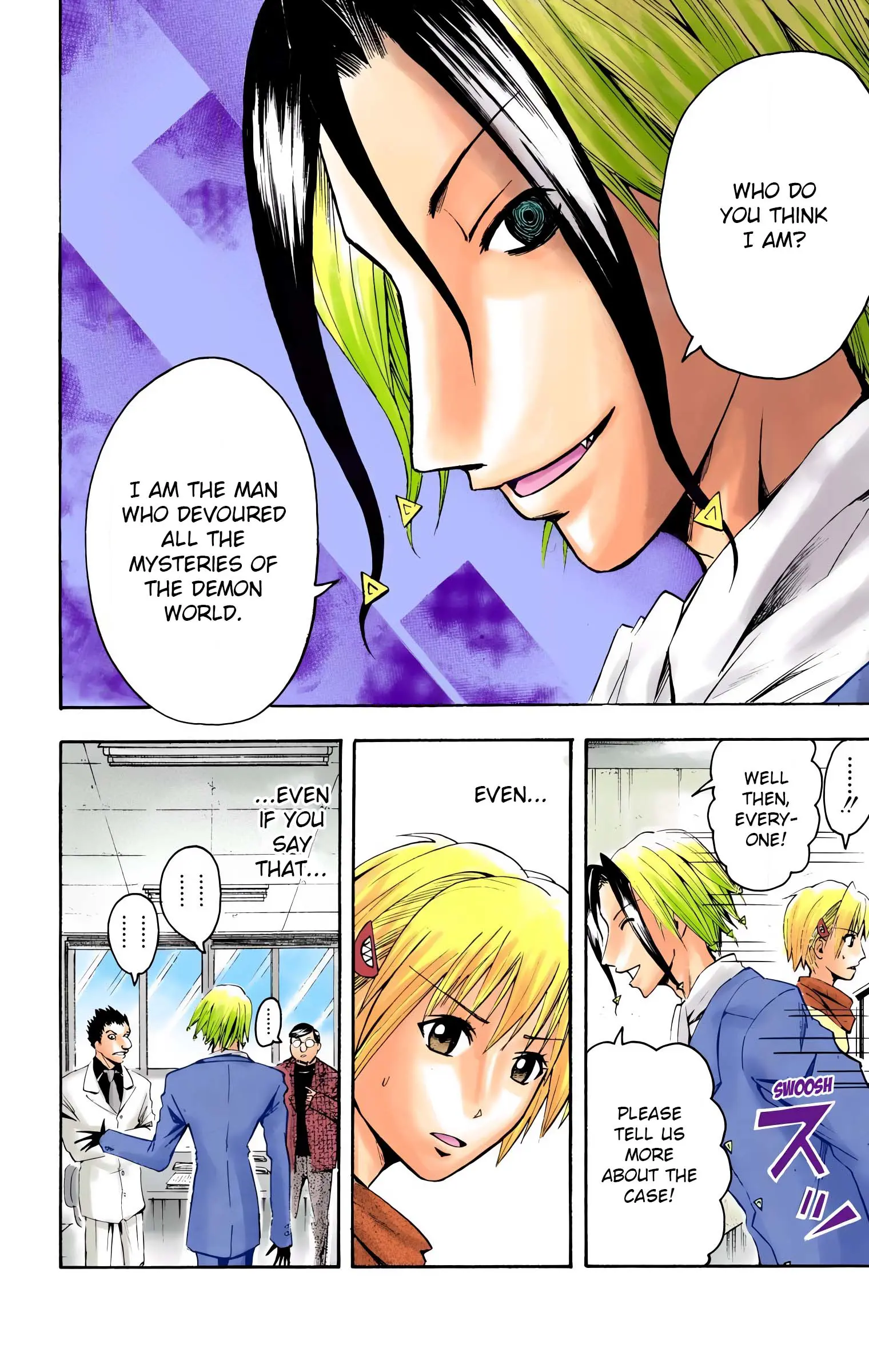 Majin Tantei Nougami Neuro (Official Colored) - Vol.2 Chapter 8: Height