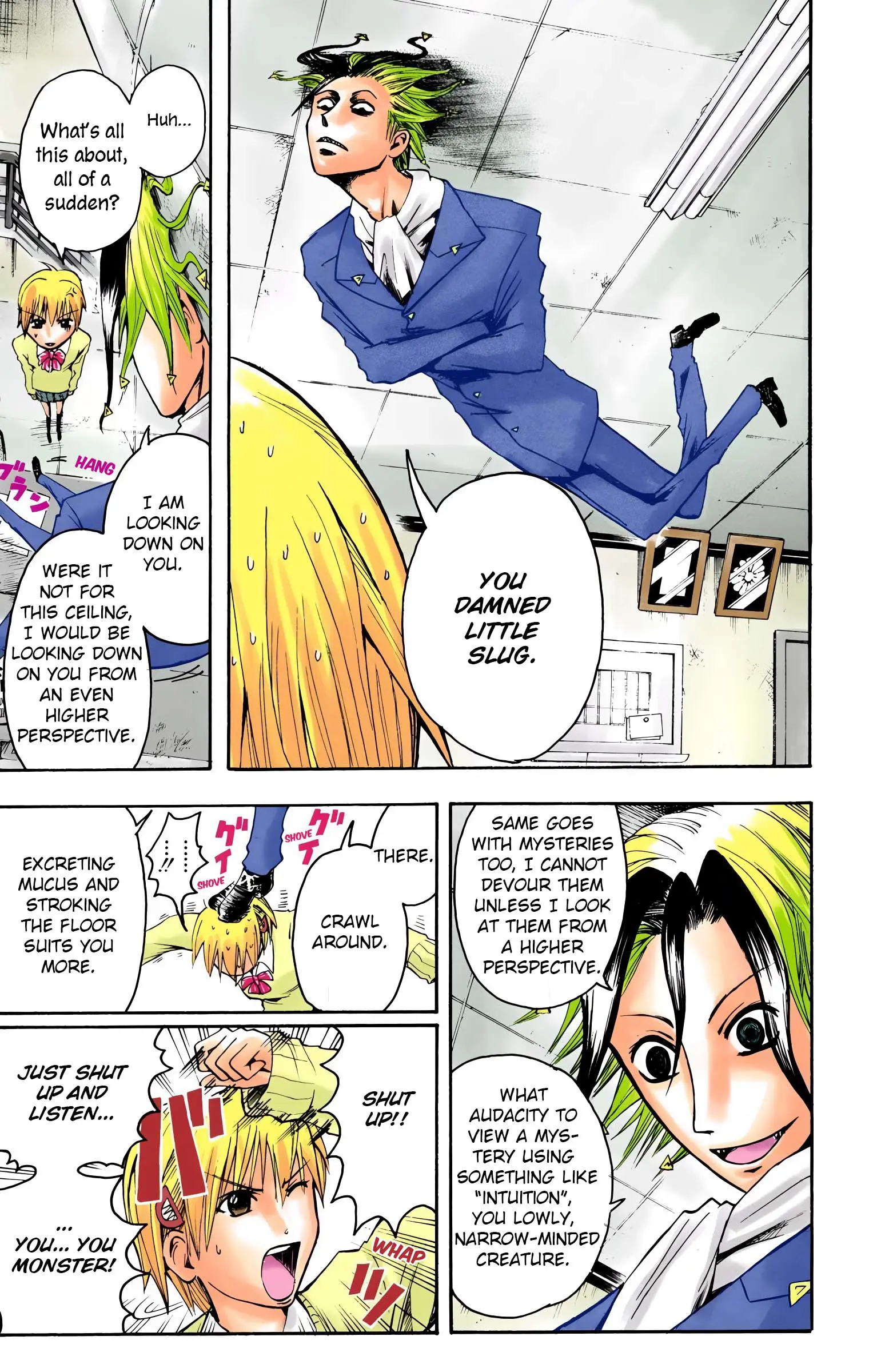 Majin Tantei Nougami Neuro (Official Colored) - Vol.2 Chapter 8: Height