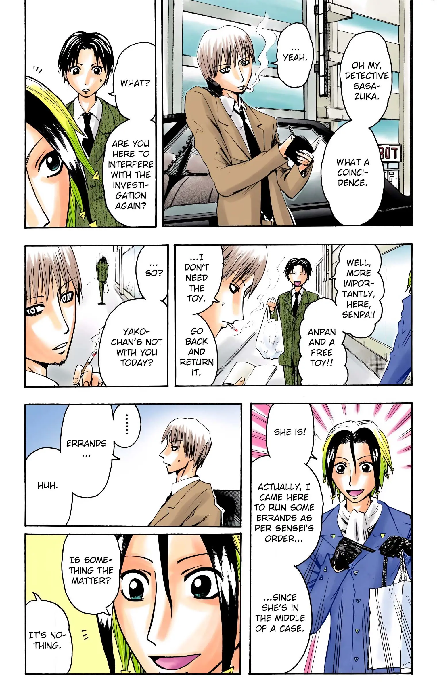 Majin Tantei Nougami Neuro (Official Colored) - Vol.2 Chapter 9: String