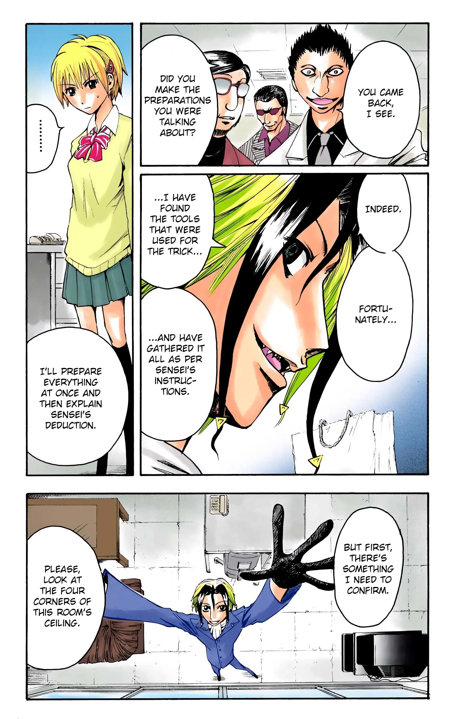 Majin Tantei Nougami Neuro (Official Colored) - Vol.2 Chapter 9: String