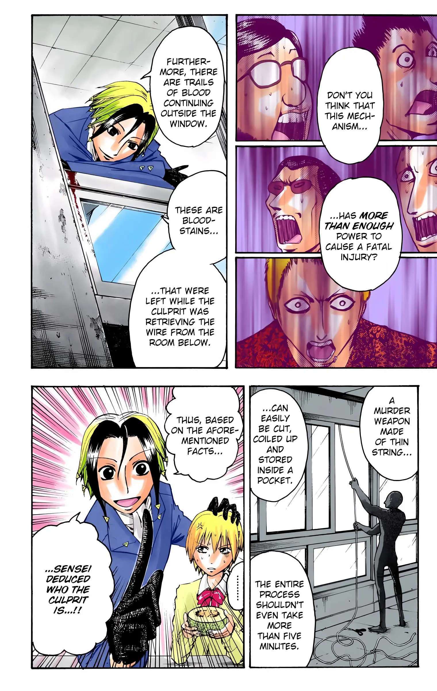 Majin Tantei Nougami Neuro (Official Colored) - Vol.2 Chapter 9: String