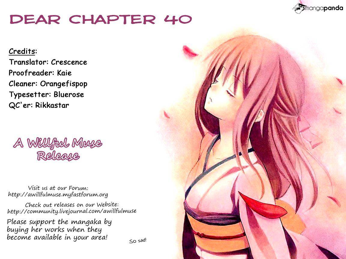 Dear! (Mitsuki Kako) - Chapter 40 : So Long