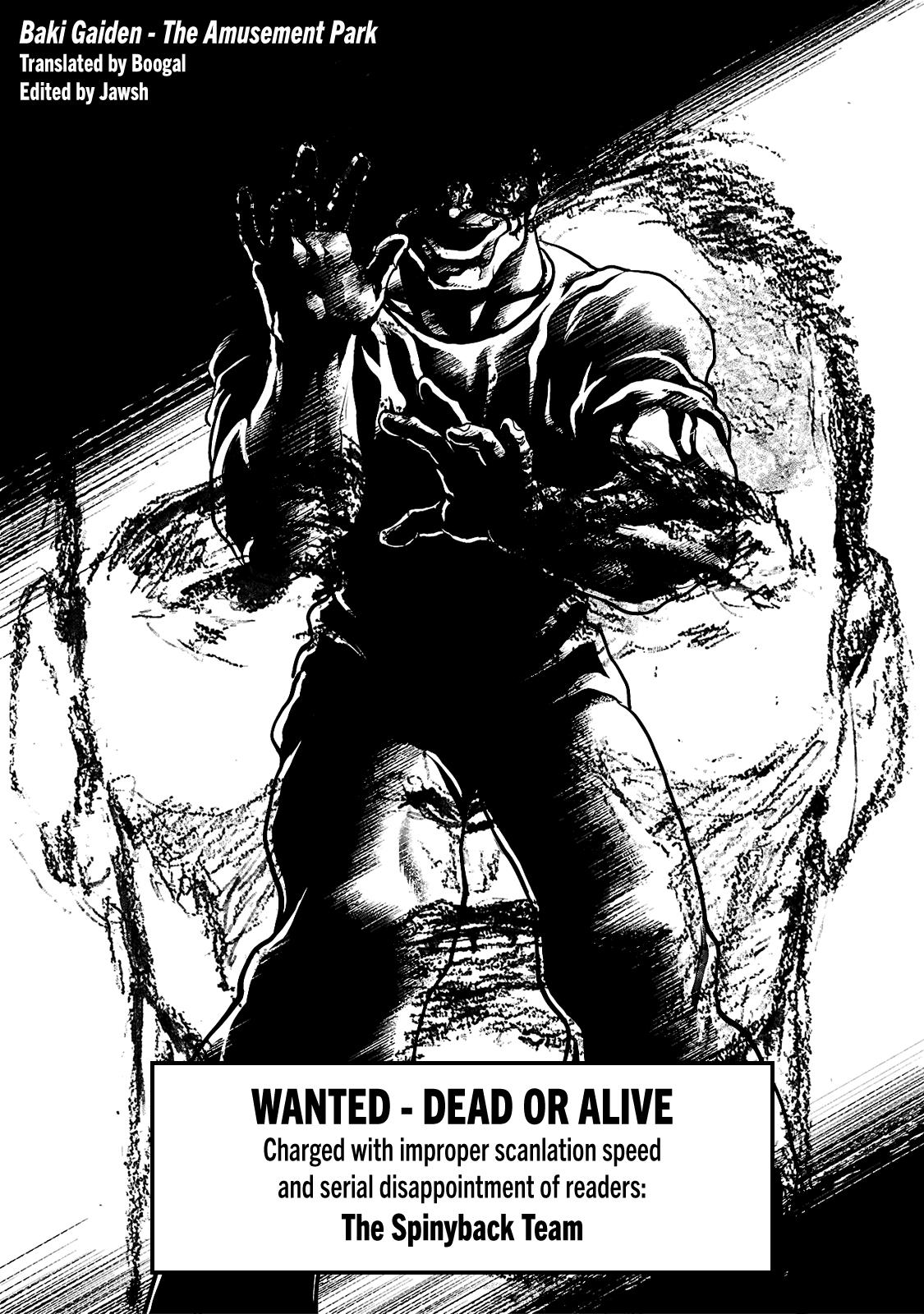 Yuenchi – Baki Gaiden Manga - Vol.3 Chapter 13: The Mysterious Bald Man, Kanno Jin