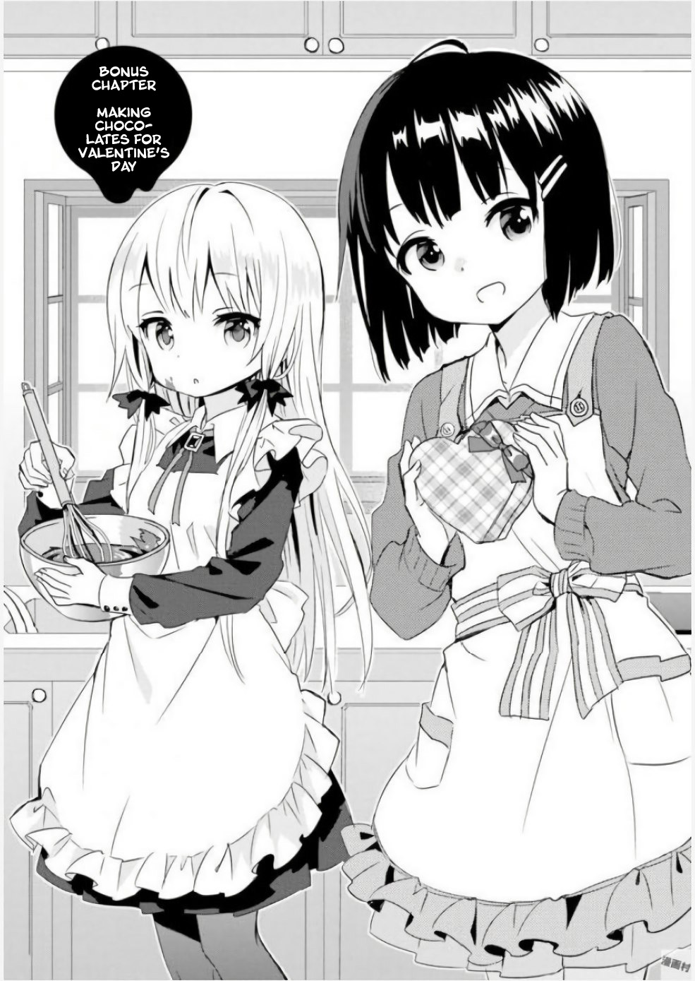 Tonari No Kyuuketsuki-San - Chapter 22.1: Bonus Chapter: Making Chocolates For Valentine's Day