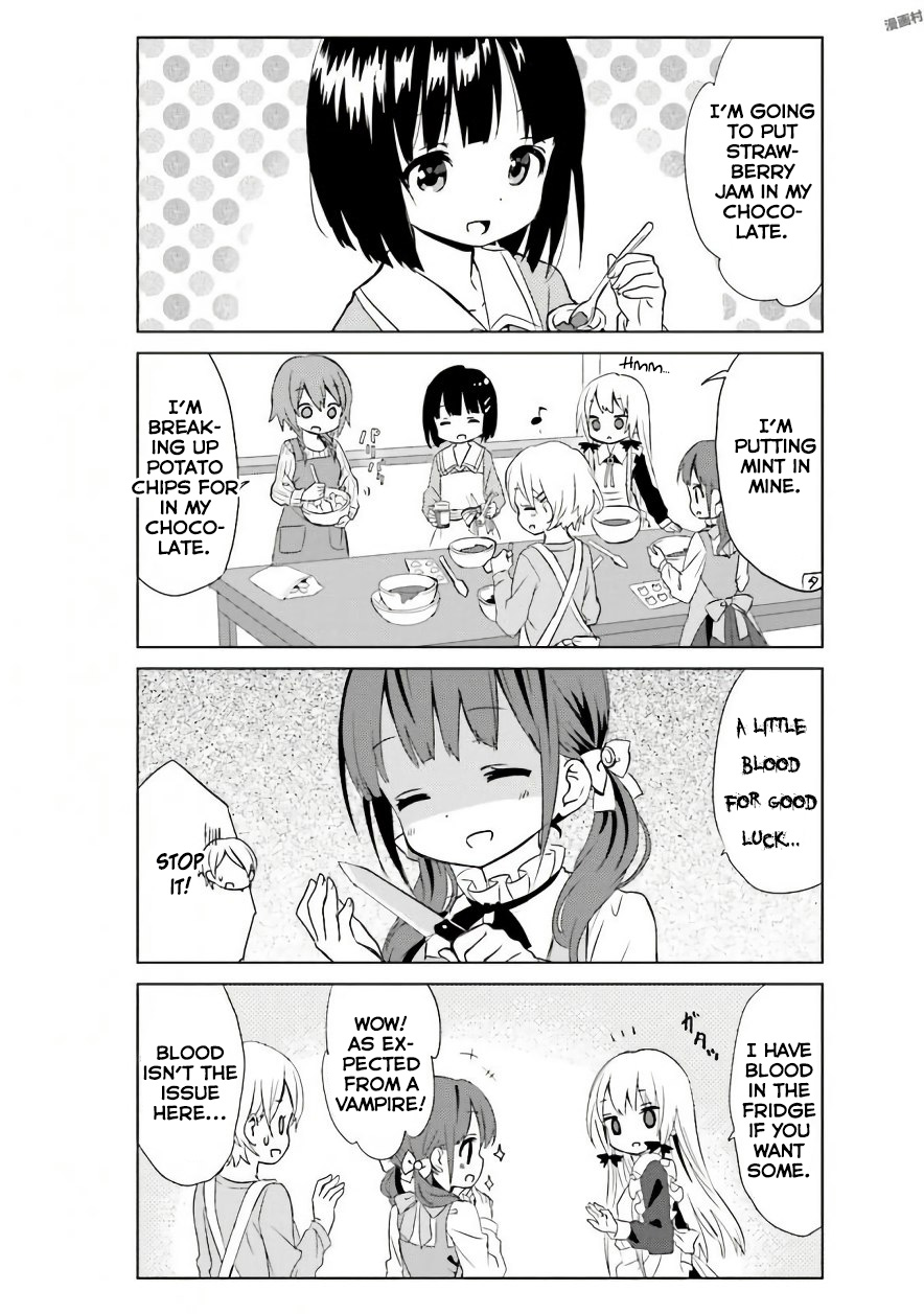 Tonari No Kyuuketsuki-San - Chapter 22.1: Bonus Chapter: Making Chocolates For Valentine's Day