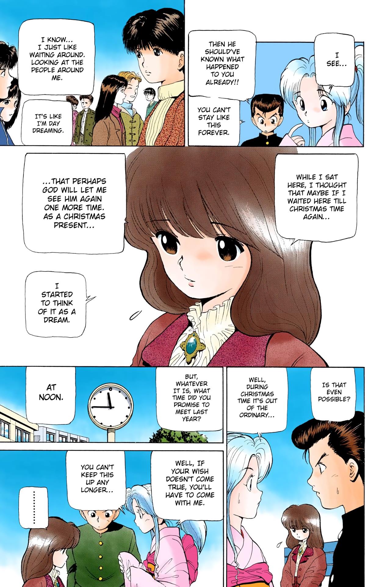 Yu Yu Hakusho - Digital Colored Comics - Vol.1 Chapter 5: Her First Christmas!!