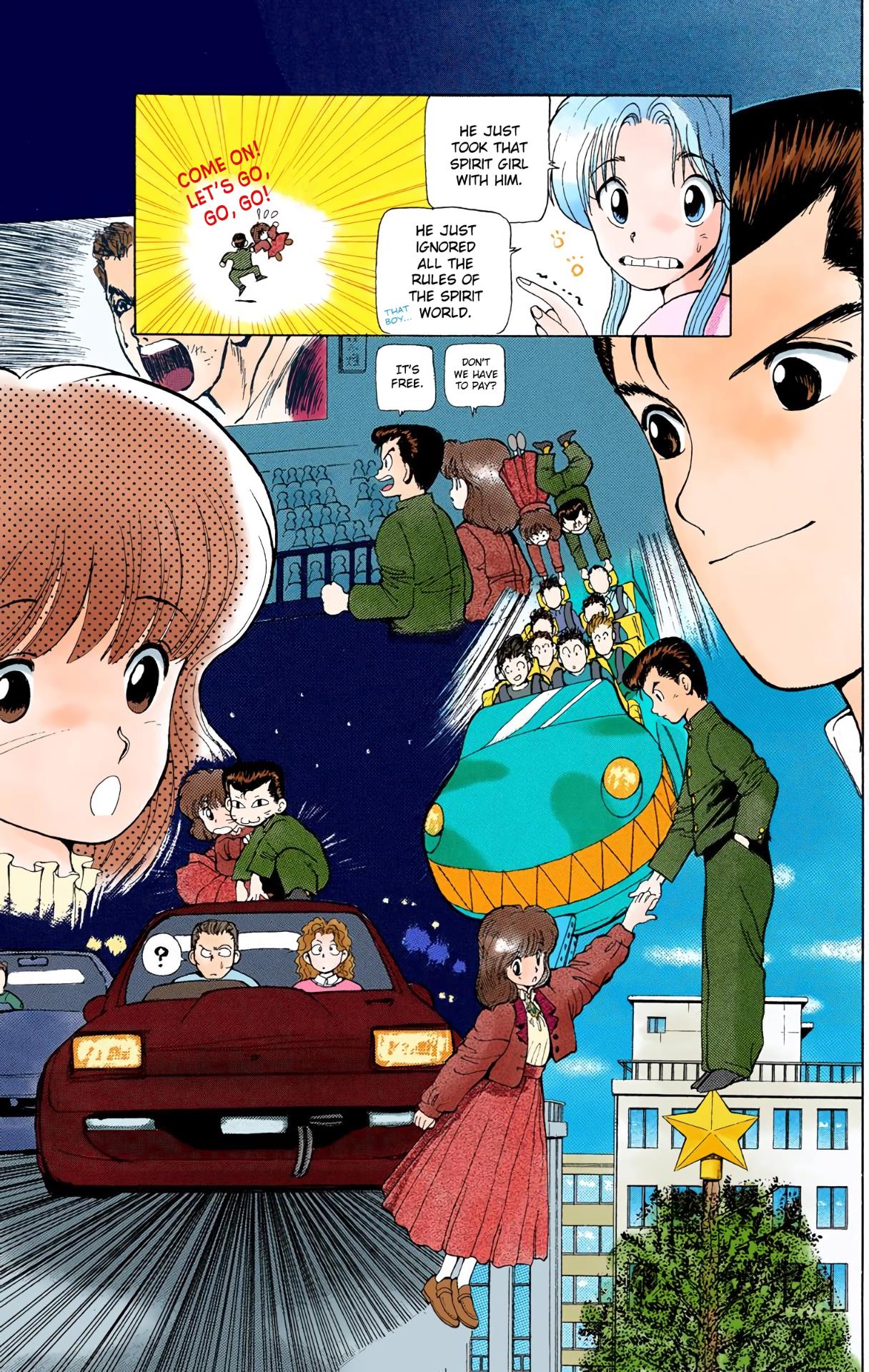 Yu Yu Hakusho - Digital Colored Comics - Vol.1 Chapter 5: Her First Christmas!!