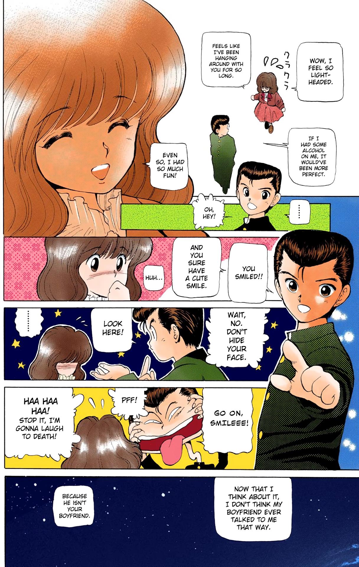 Yu Yu Hakusho - Digital Colored Comics - Vol.1 Chapter 5: Her First Christmas!!