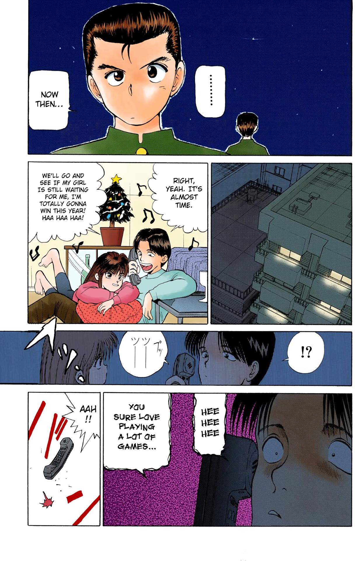 Yu Yu Hakusho - Digital Colored Comics - Vol.1 Chapter 5: Her First Christmas!!