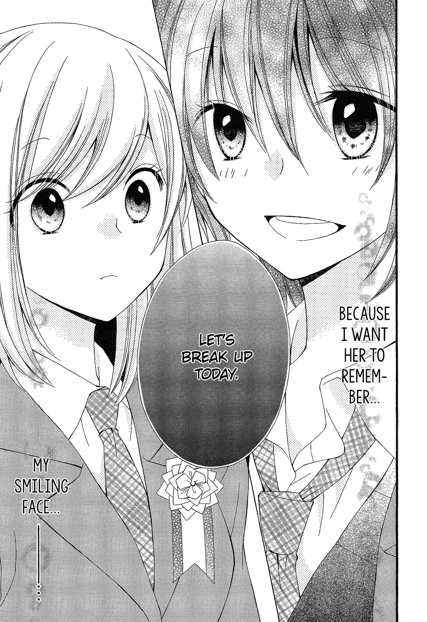 Himitsu, Hitotsu - Chapter 4: The Seasons That Follow "Goodbye"