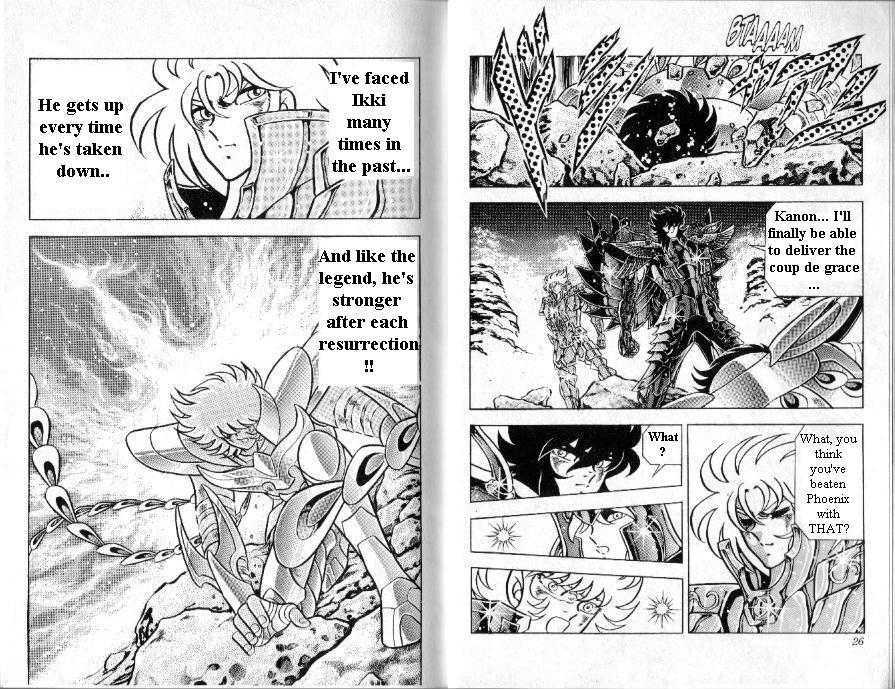 Saint Seiya - Vol.25 Chapter 92 : The Clash Of Garuda Vs. Phoenix