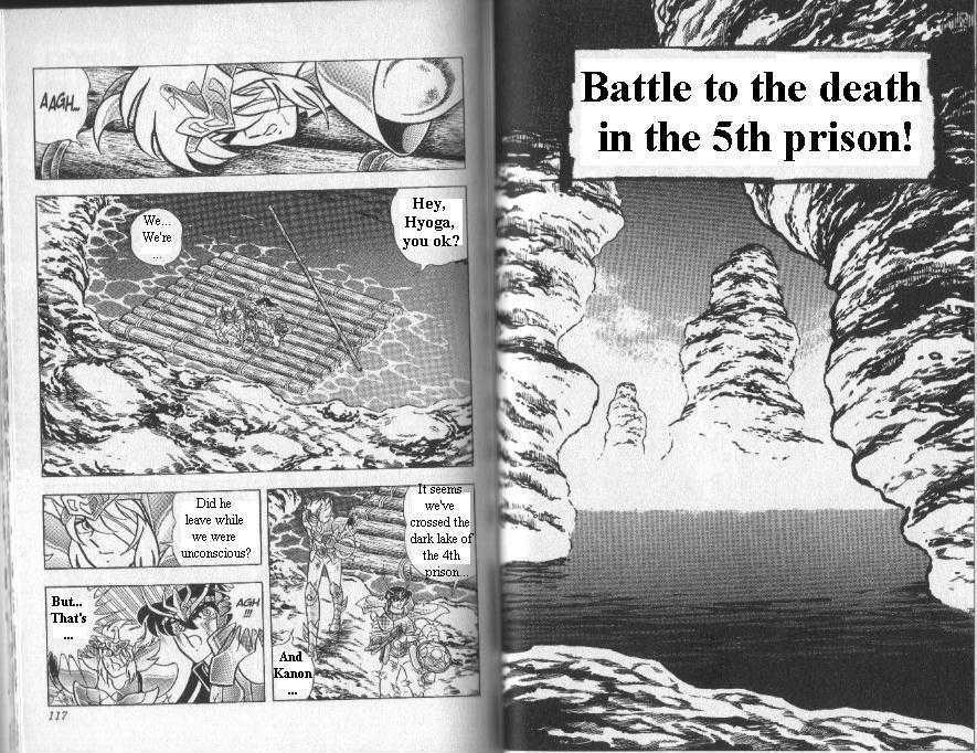 Saint Seiya - Vol.24 Chapter 91 : Battle To The Death In The 5Th Prison!