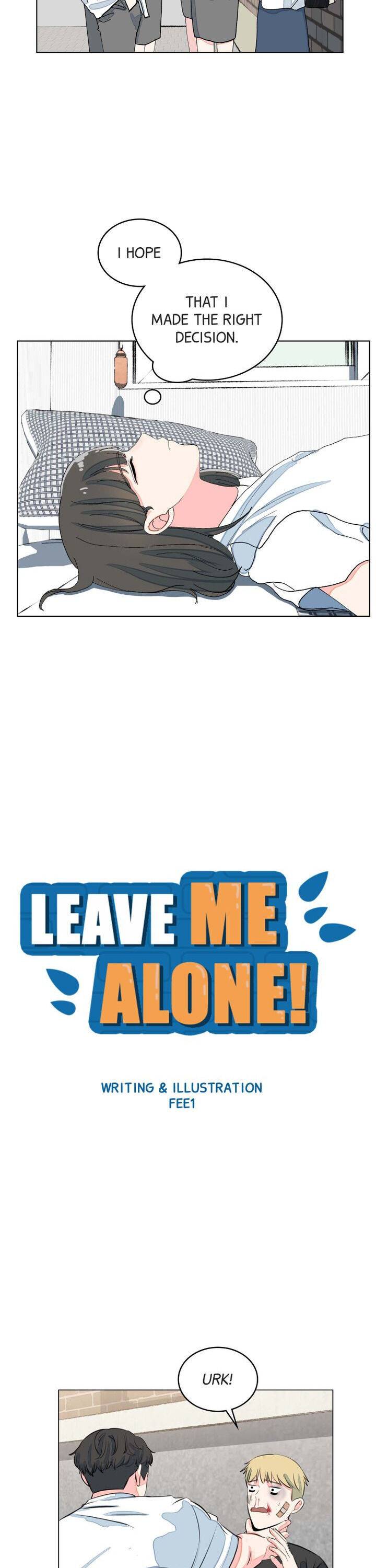 Leave Me Alone! - Chapter 27