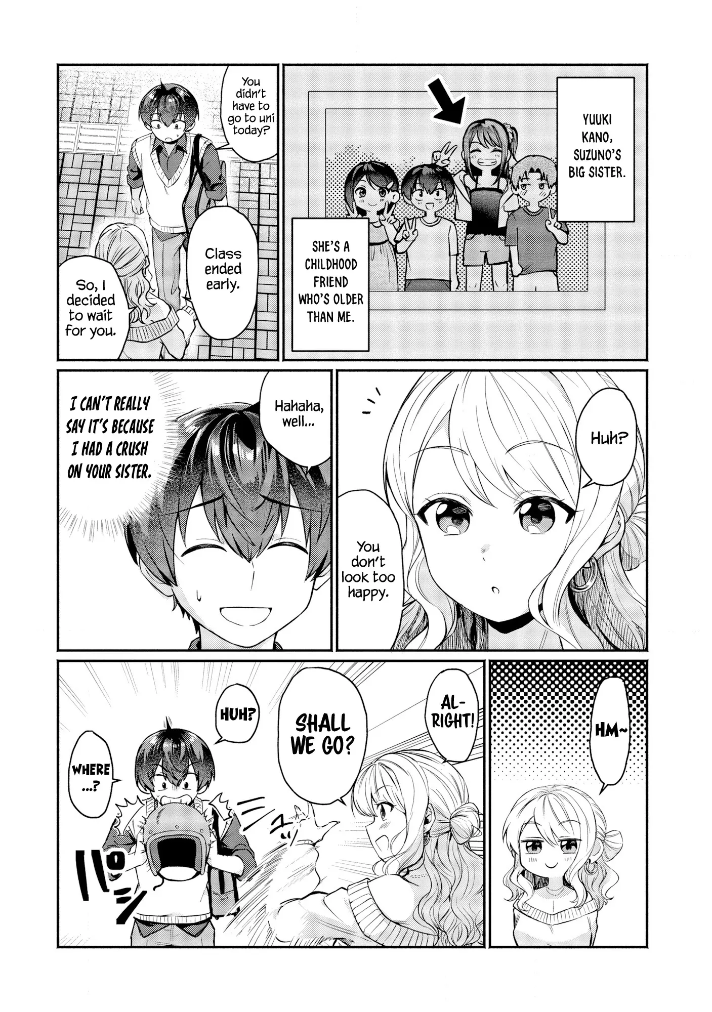 Douyara Ore Wa Imadoki Gal Na Toshiue Osananajimi Kara Gekiomo Kanjou Wo Mukerareteiru Rashii - Chapter 1: Because Yuito Has A Lot Of Good Points