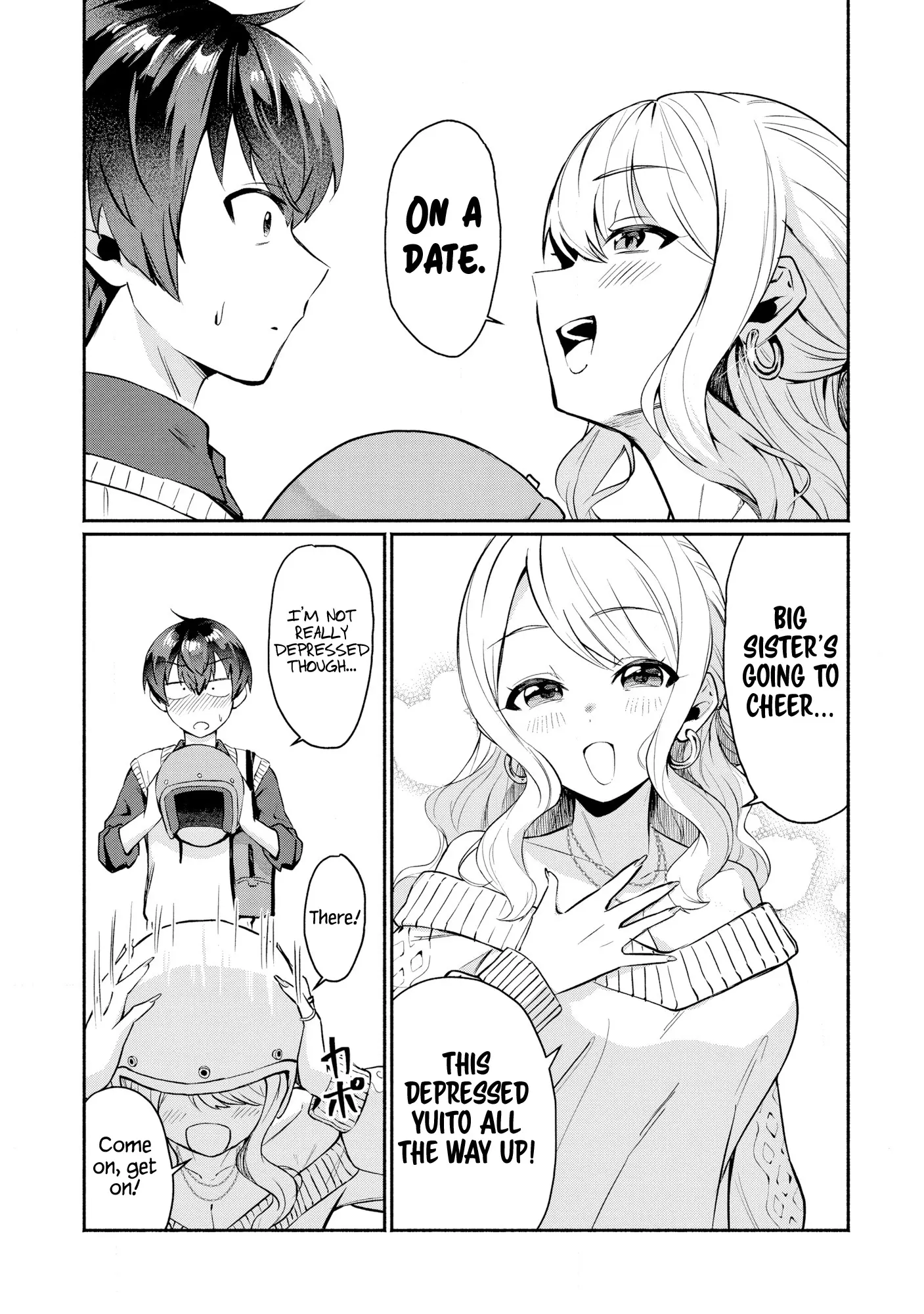 Douyara Ore Wa Imadoki Gal Na Toshiue Osananajimi Kara Gekiomo Kanjou Wo Mukerareteiru Rashii - Chapter 1: Because Yuito Has A Lot Of Good Points